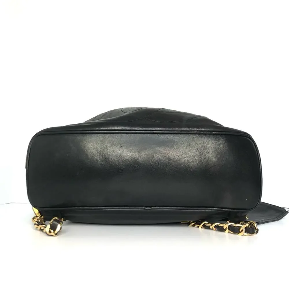 Chanel Gabrielle Lambskin CC Drawstring Dark Brown Backpack Bag - Picture 5 of 10